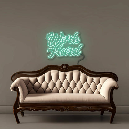Work Hard Led Neon | Shineneon