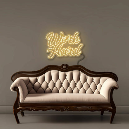 Work Hard Led Neon | Shineneon
