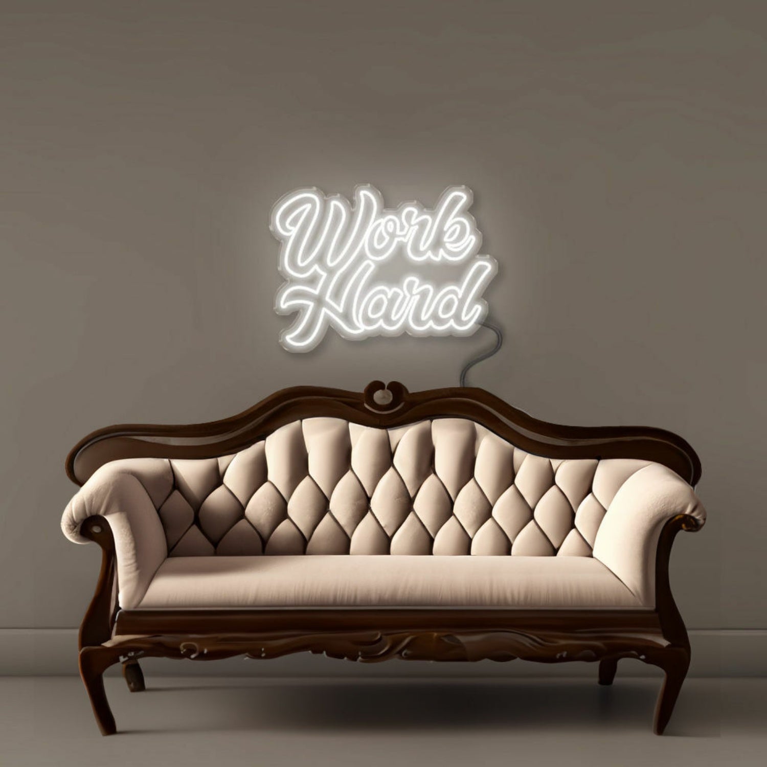 Work Hard Led Neon | Shineneon