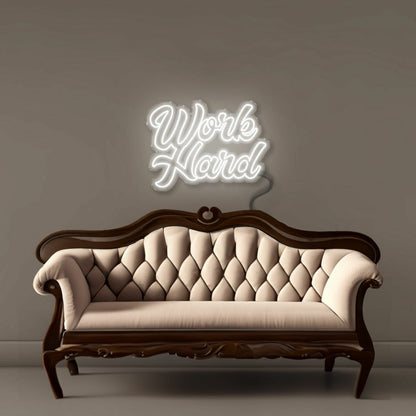 Work Hard Led Neon | Shineneon