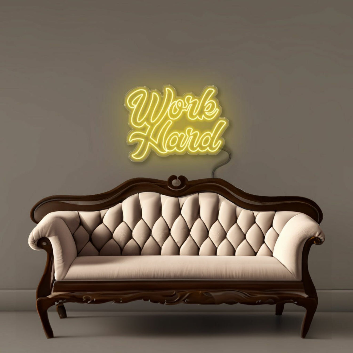 Work Hard Led Neon | Shineneon