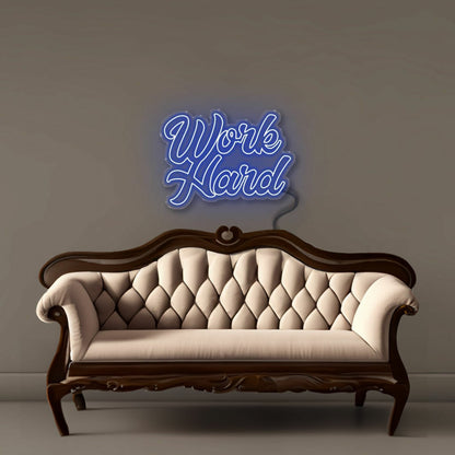 Work Hard Led Neon | Shineneon