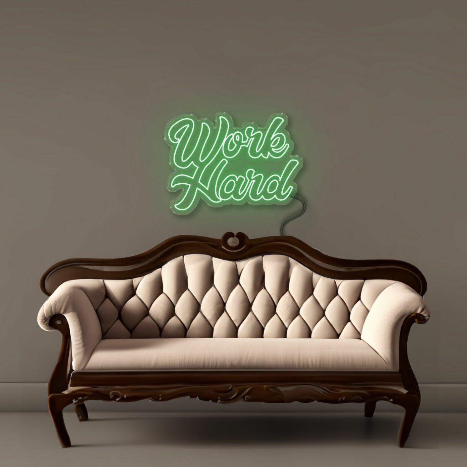 Work Hard Led Neon | Shineneon