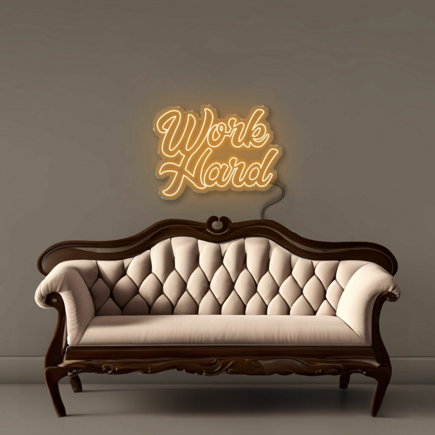 Work Hard Led Neon | Shineneon