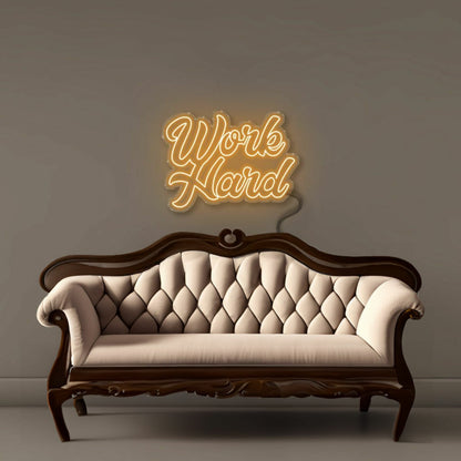 Work Hard Led Neon | Shineneon