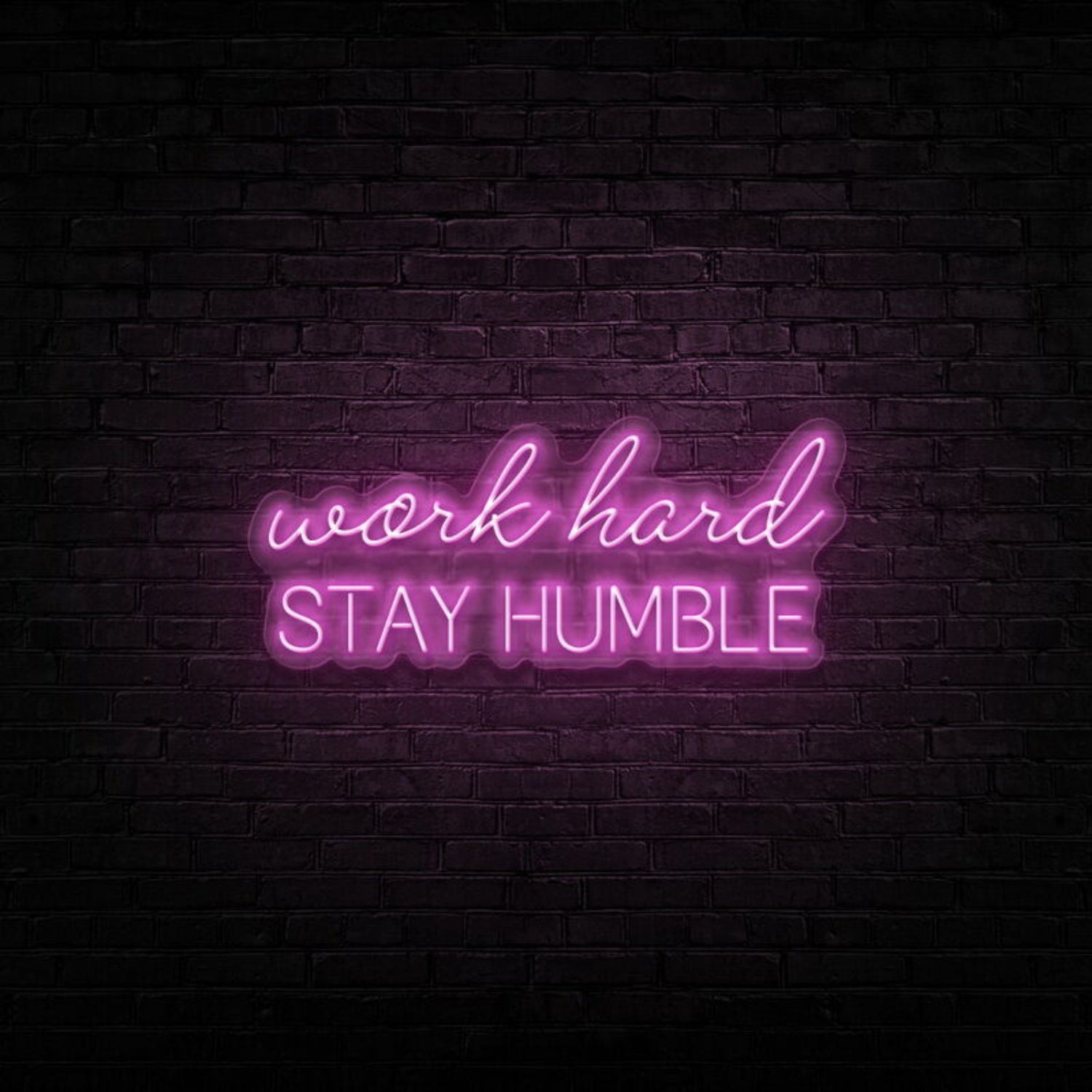 Work Hard Led Neon Sign | Shineneon