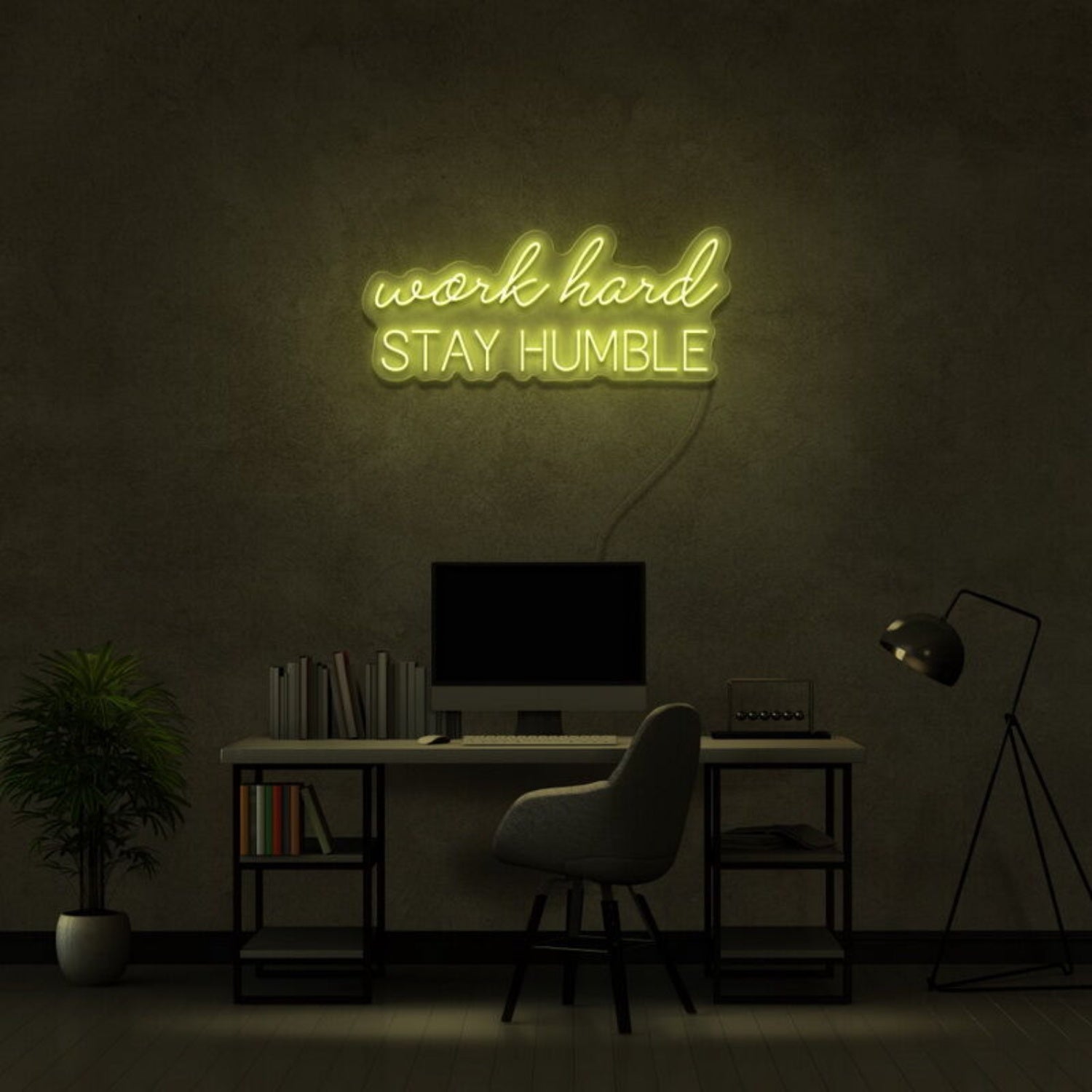 Work Hard Led Neon Sign | Shineneon
