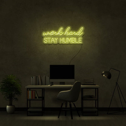 Work Hard Led Neon Sign | Shineneon