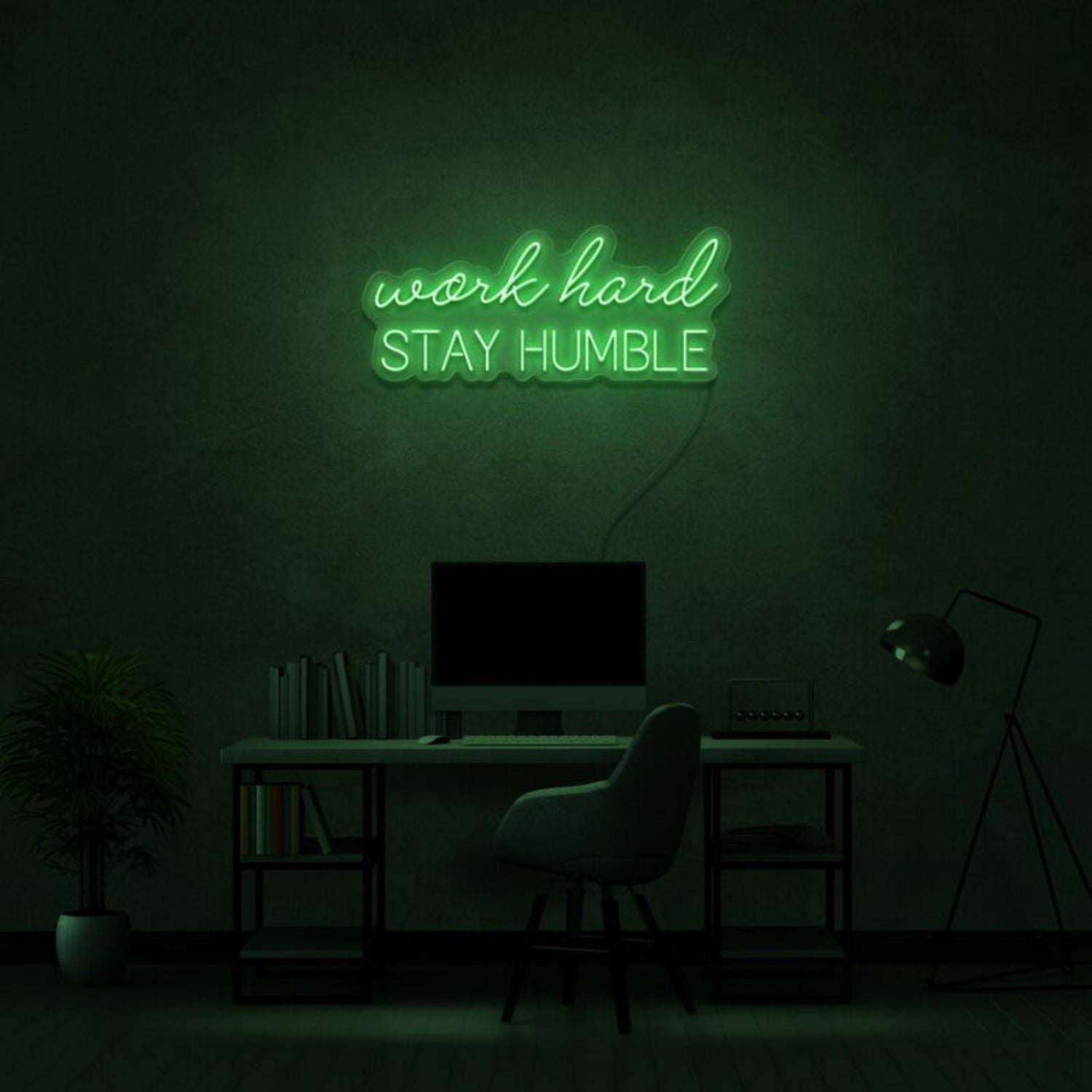 Work Hard Led Neon Sign | Shineneon