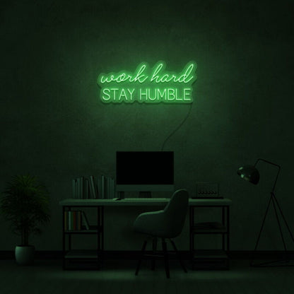 Work Hard Led Neon Sign | Shineneon