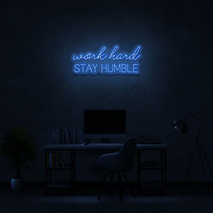 Work Hard Led Neon Sign | Shineneon