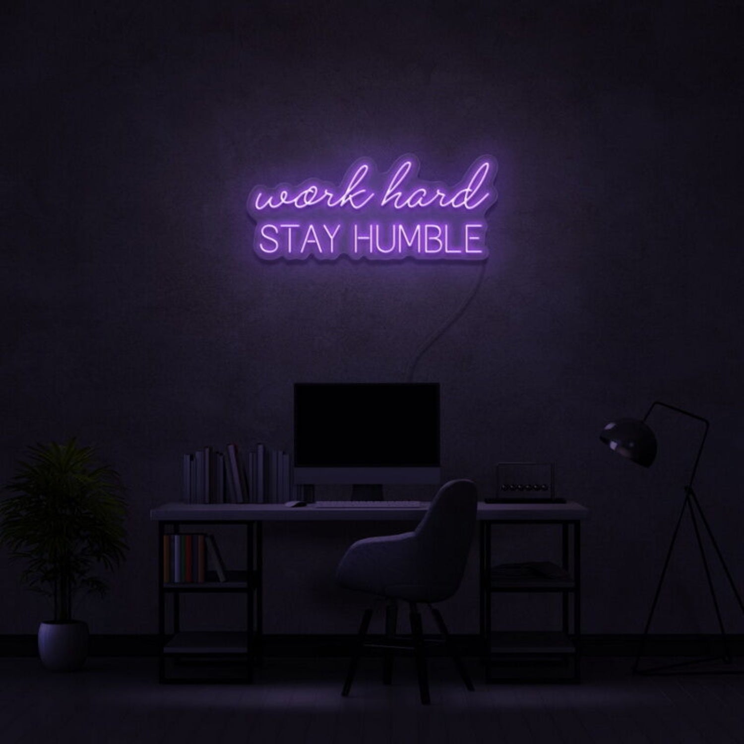 Work Hard Led Neon Sign | Shineneon