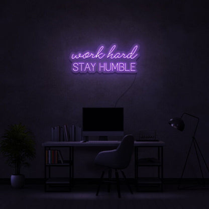 Work Hard Led Neon Sign | Shineneon
