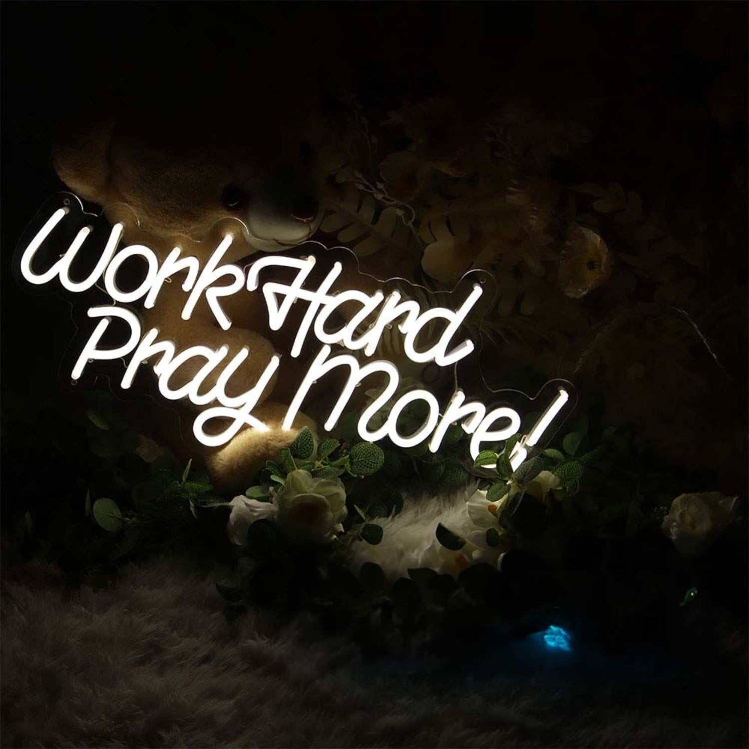 Work Hard Pray More Led Neon Sign | Shineneon