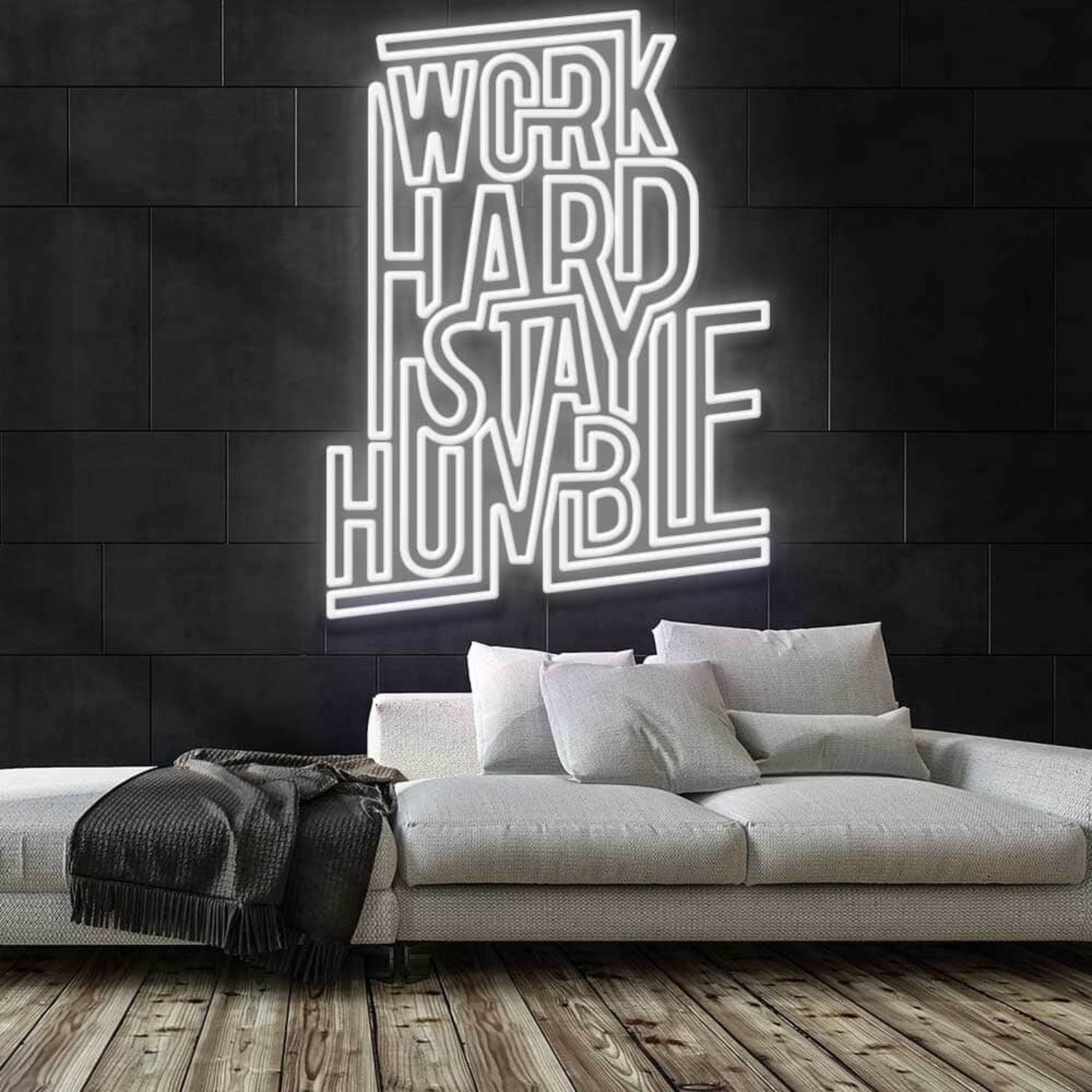 Work Hard Stay Humble Led Neon Sign | Shineneon
