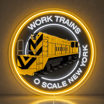 Work Trains O Scale new York Custom LED Neon Sign - Shineneon