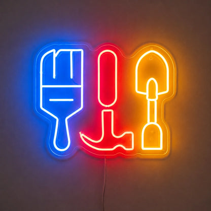 Workshop Tool Trio Neon Sign LED Neon Sign main product image