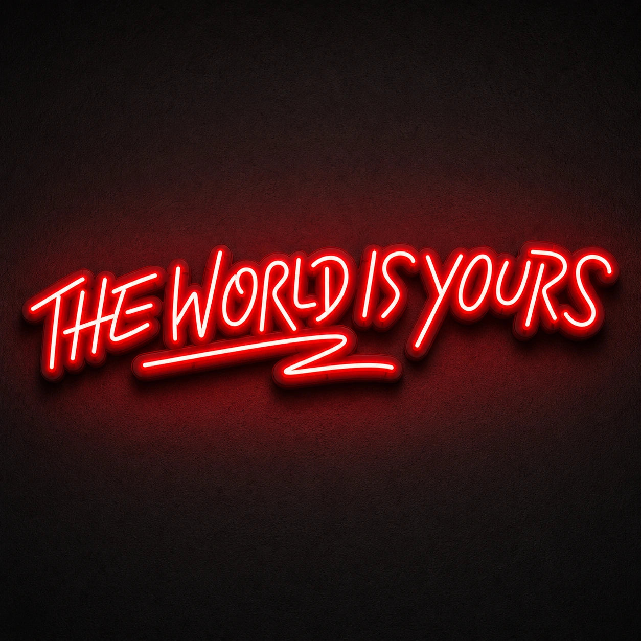 World Is Yours LED Neon Sign main product image