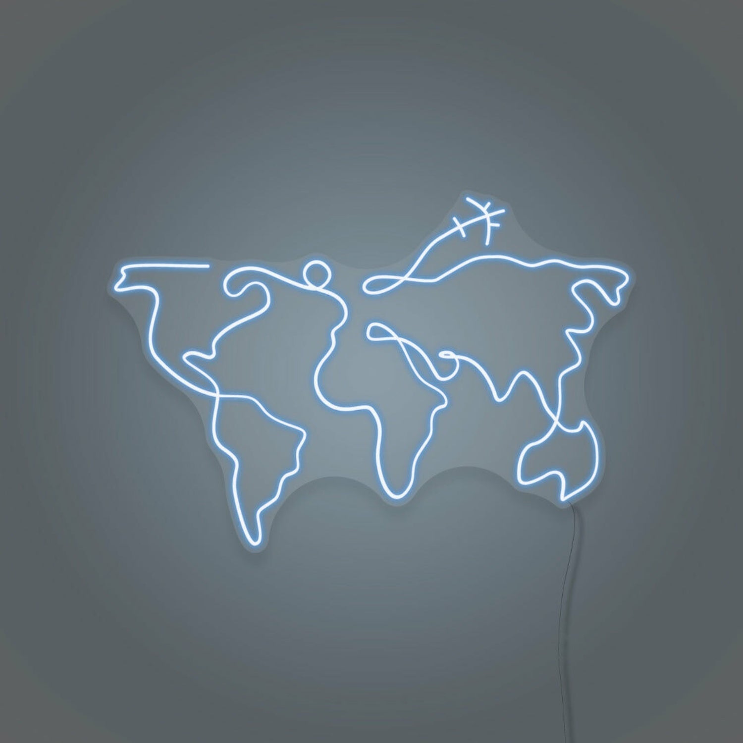 World Map Led Neon Sign - Shineneon