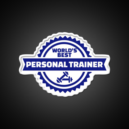 World S Best Personal Trainer Gym Fitness Led Neon Sign Rgb Color - LED neon sign view 11