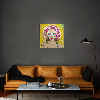 Wow Lady Custom Led Signs Custom Led Signs Artwork For Sale - Shineneon