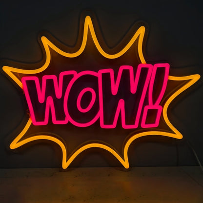 Wow Led Neon Sign - Shineneon