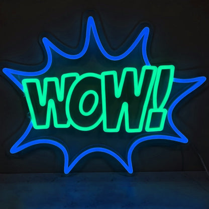 Wow Led Neon Sign - Shineneon