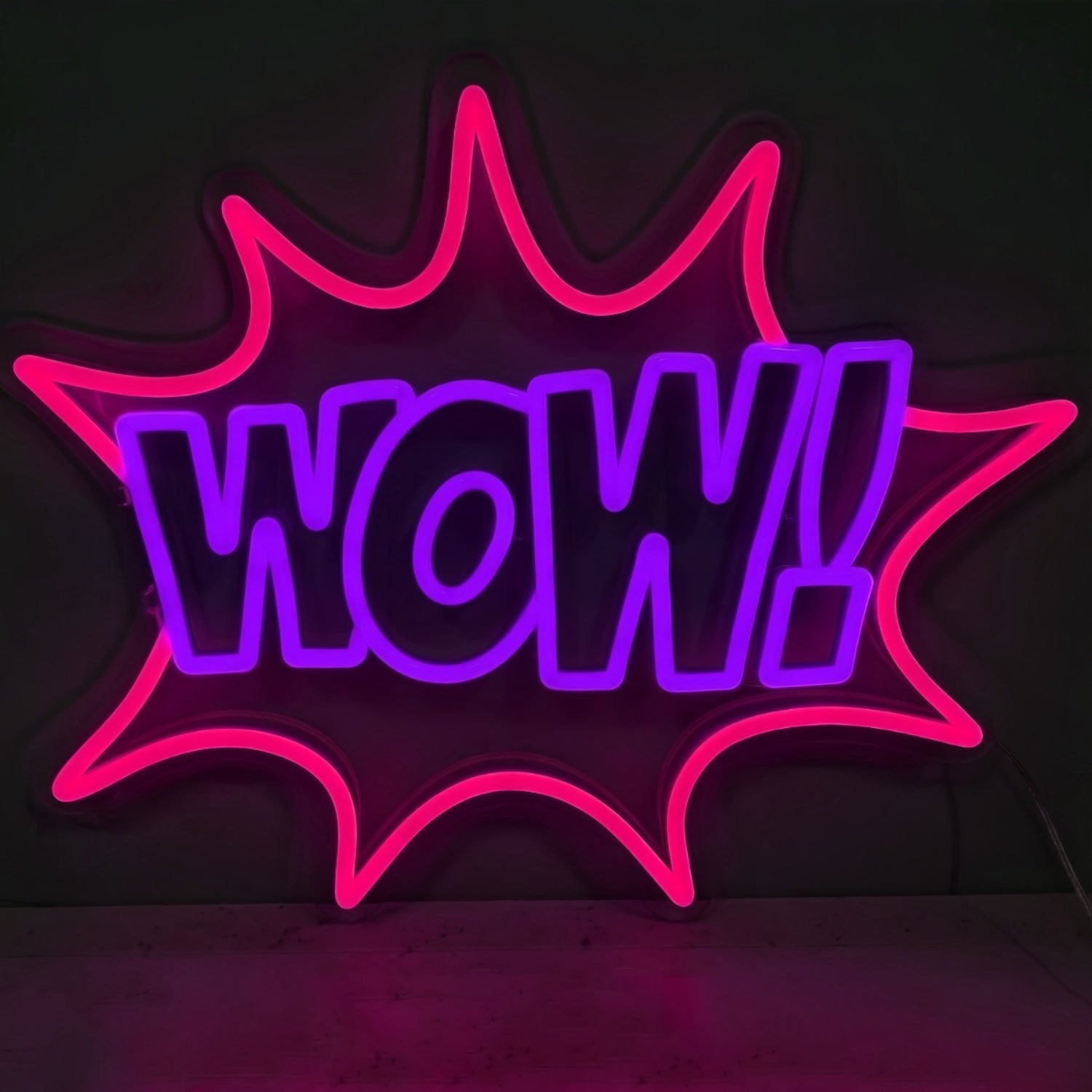 Wow Led Neon Sign - Shineneon