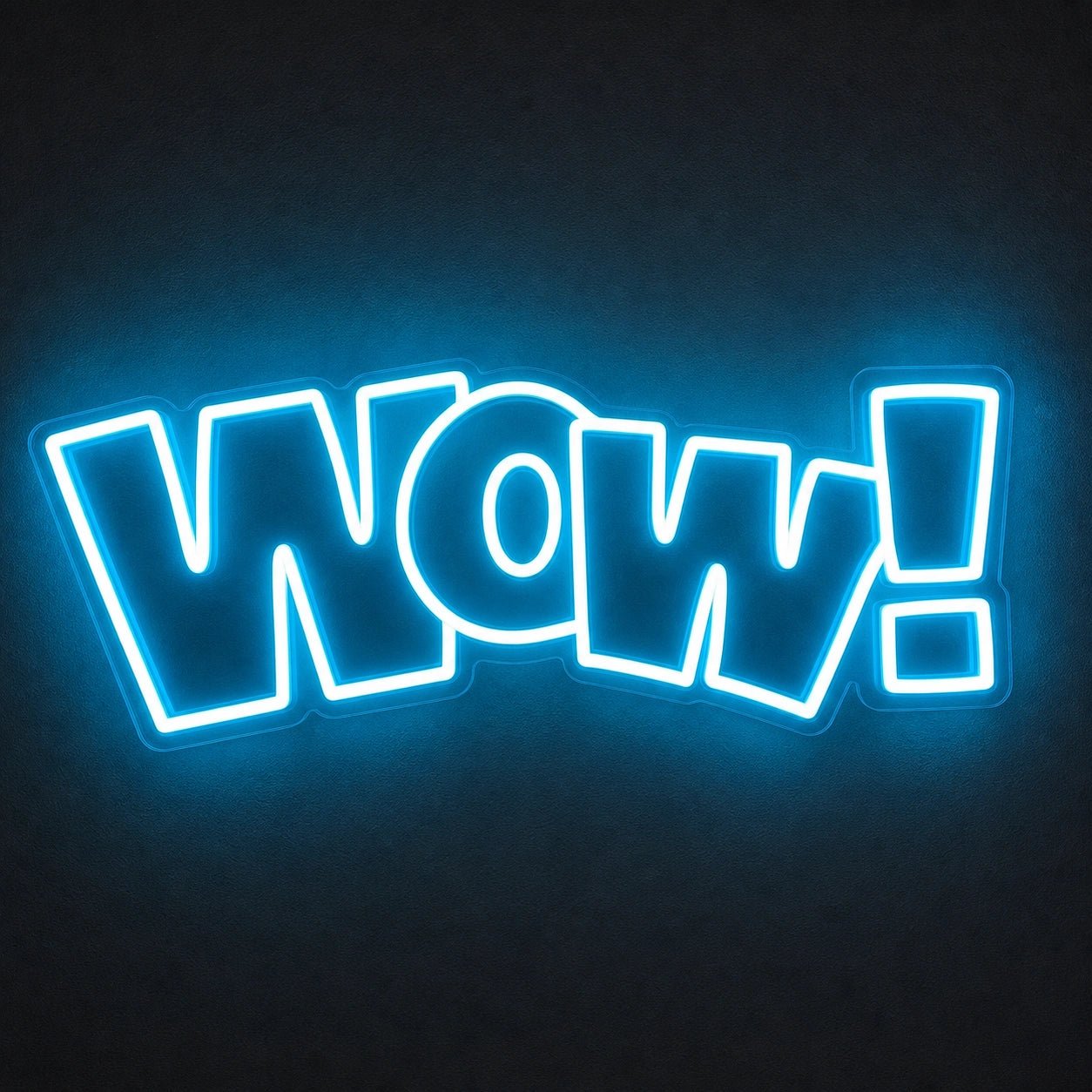 Wow LED Neon Sign Garage Man Cave Neon Sign - Shineneon