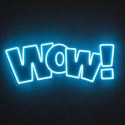 Wow LED Neon Sign Garage Man Cave Neon Sign - Shineneon