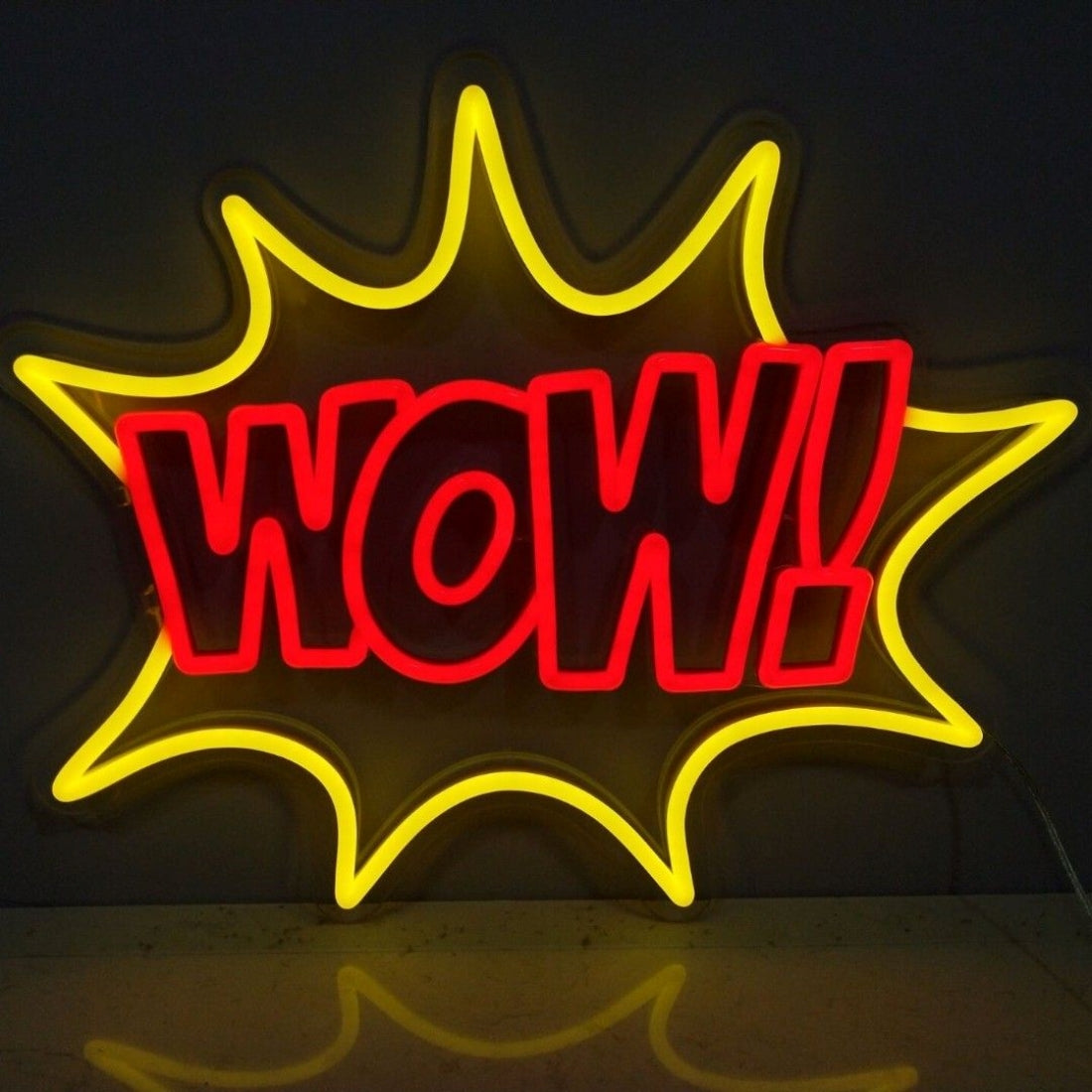 Wow Led Sign Business Neon Sign