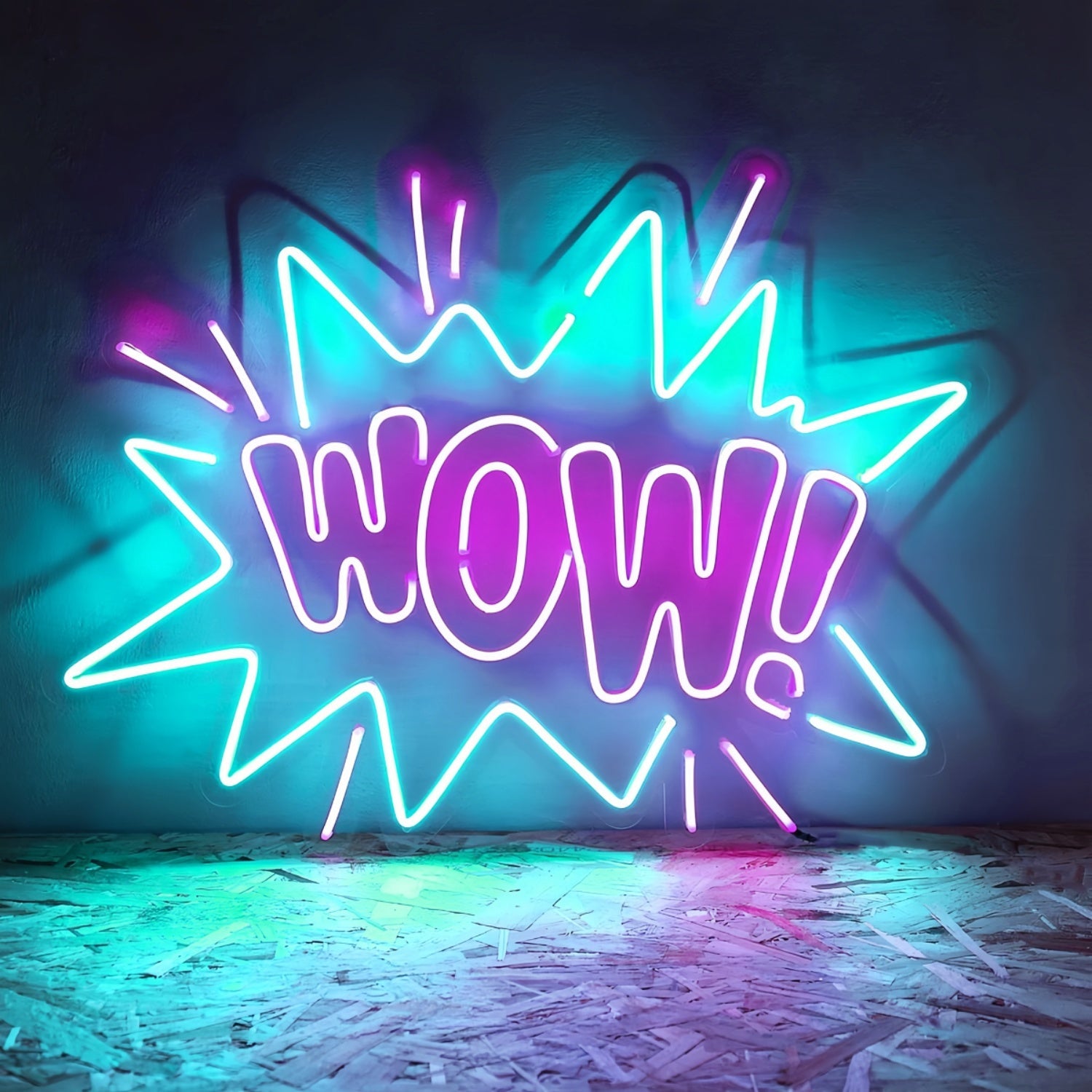 Wow Neon Light Sign - Shineneon
