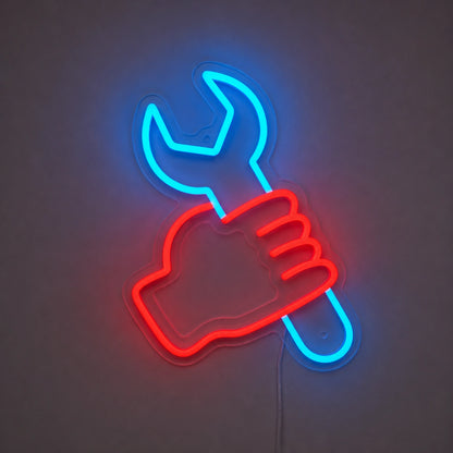 Wrench Pliers Workshop Neon Sign LED Neon Sign main product image