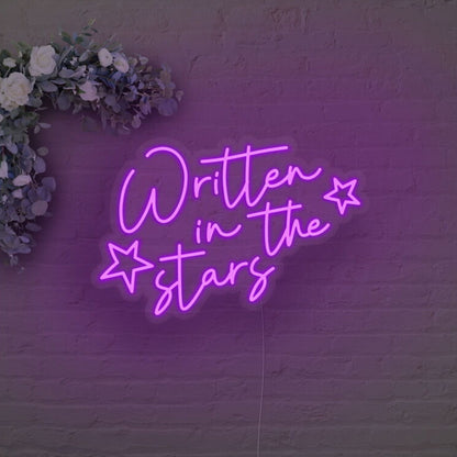 Written In The Stars Led Neon Sign | Shineneon