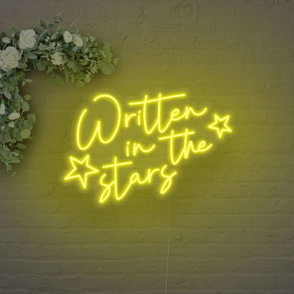 Written In The Stars Led Neon Sign | Shineneon