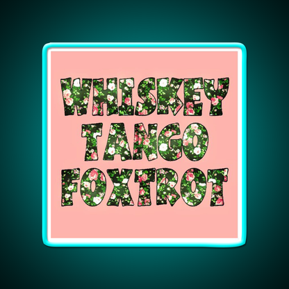 Wtf Whiskey Drink Bar Led Neon Sign Rgb Color