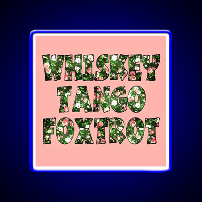 Wtf Whiskey Drink Bar Led Neon Sign Rgb Color