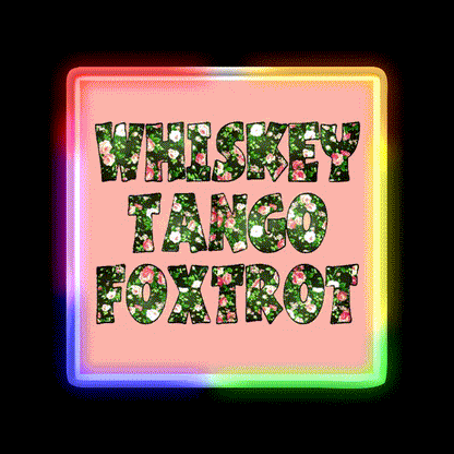 Wtf Whiskey Drink Bar Led Neon Sign Rgb Color