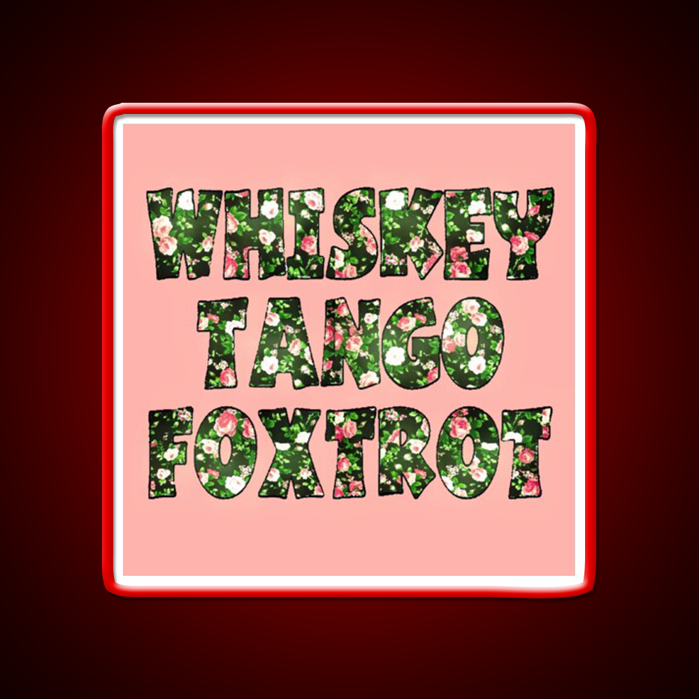 Wtf Whiskey Drink Bar Led Neon Sign Rgb Color