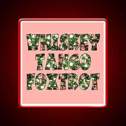 Wtf Whiskey Drink Bar Led Neon Sign Rgb Color