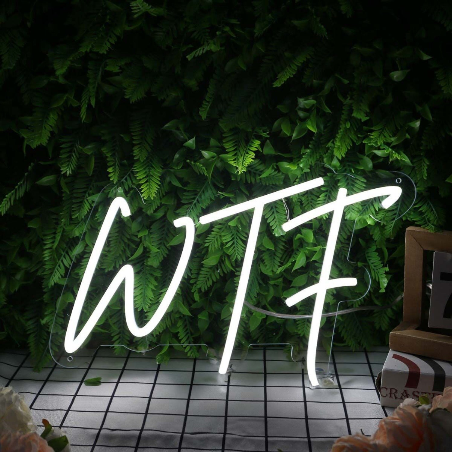 Wtf White Led Neon Sign - Shineneon