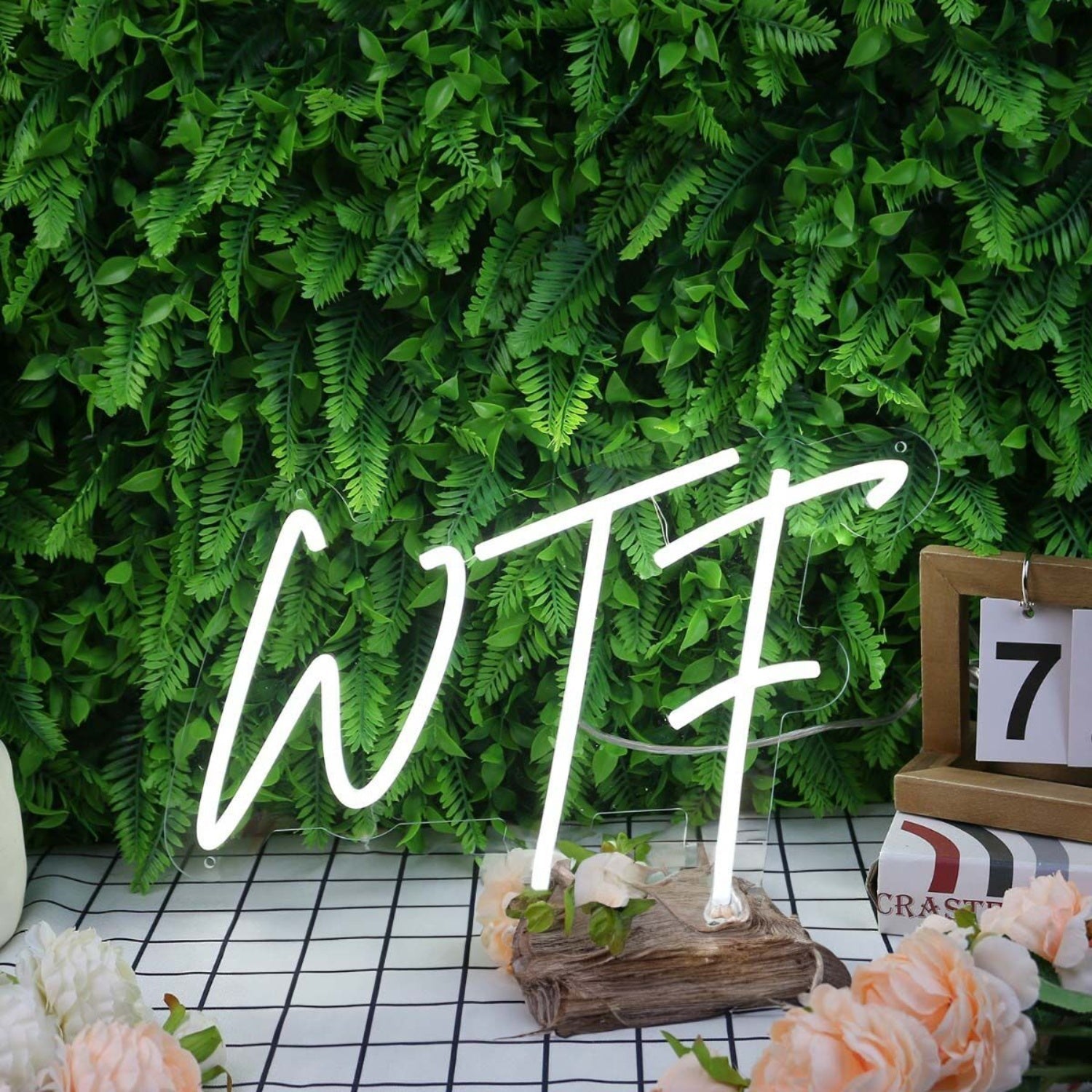 Wtf White Led Neon Sign - Shineneon