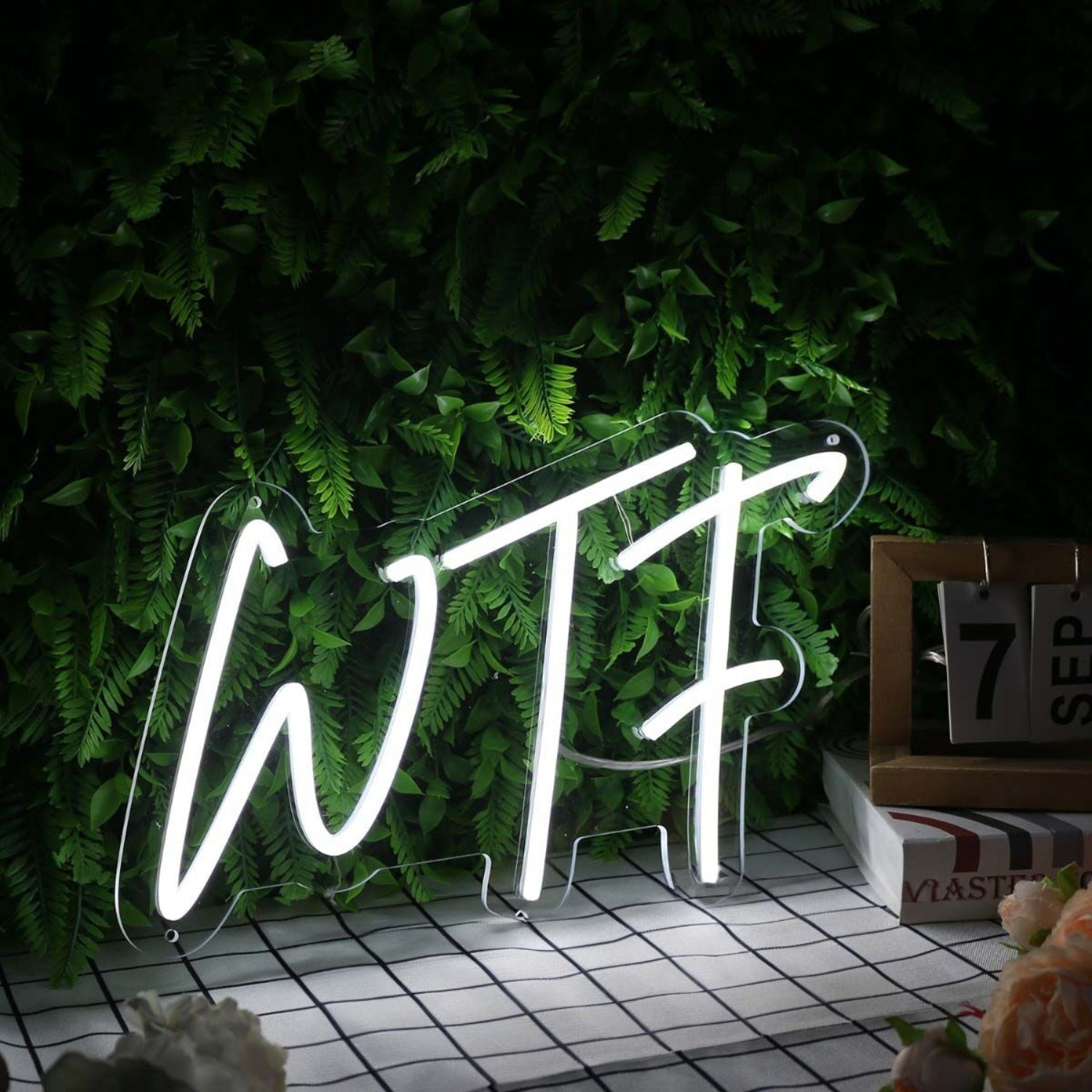 Wtf White Led Neon Sign - Shineneon