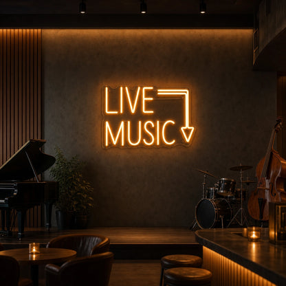 Www Via Live LED Neon Sign size image