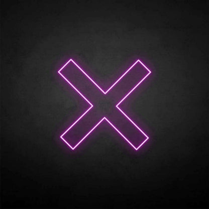 X - Mark Led Neon Sign - Shineneon