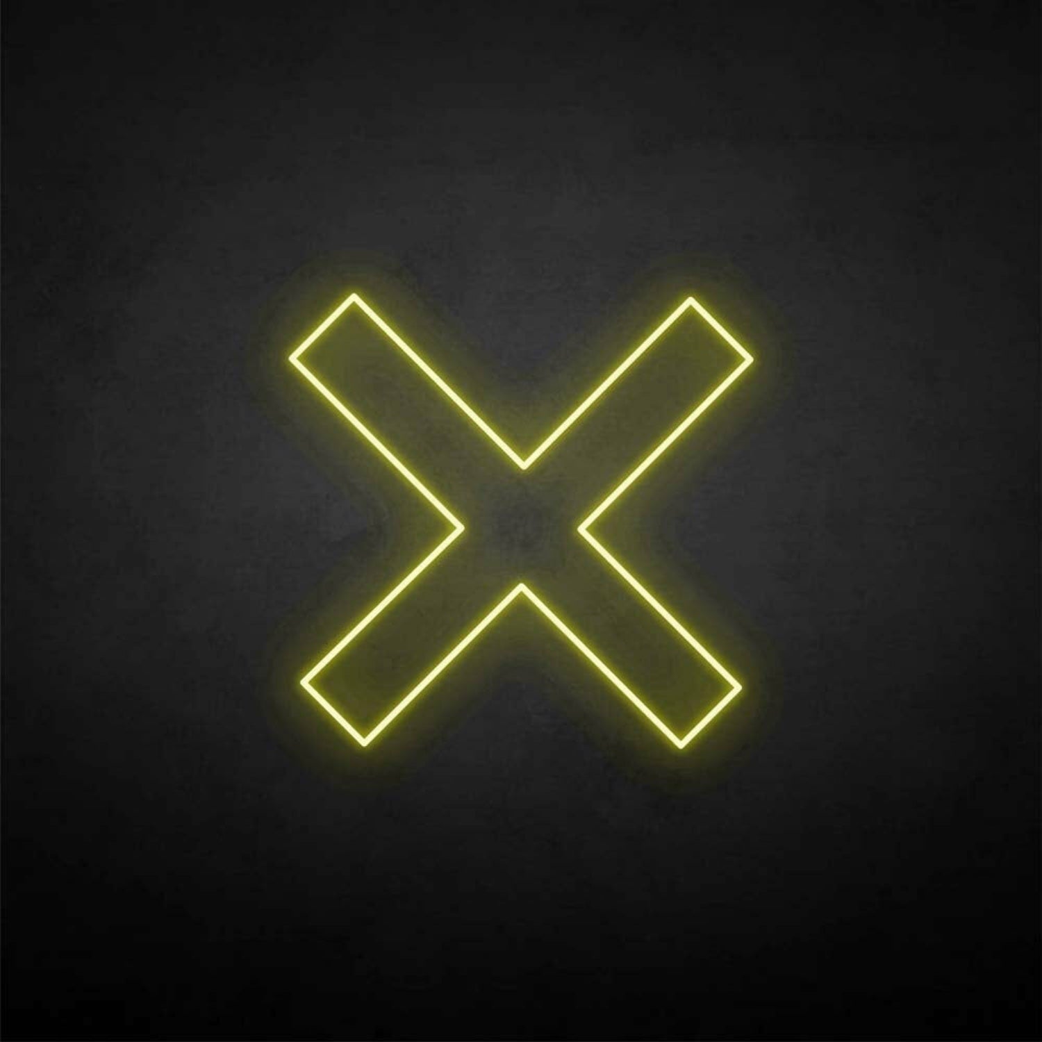 X - Mark Led Neon Sign - Shineneon