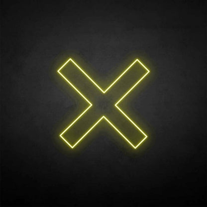 X - Mark Led Neon Sign - Shineneon