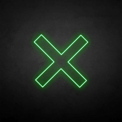 X - Mark Led Neon Sign - Shineneon