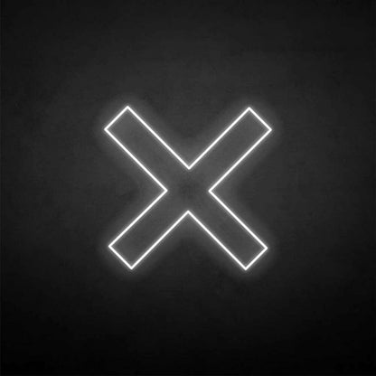 X - Mark Led Neon Sign - Shineneon