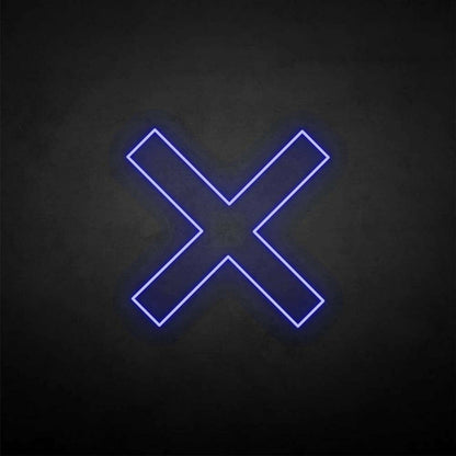 X - Mark Led Neon Sign - Shineneon